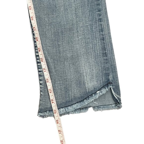 Democracy Ab Solution Bootcut Jeans Women’s Size 2 Blue Stretch Tummy Control - Picture 10 of 14